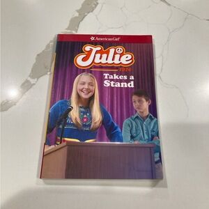 American girl doll play Julie takes a stand book 2 two paperback kid book 1974